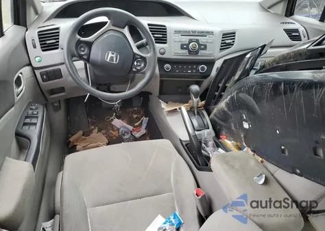 2012 Honda Civic Lx z USA, uszkodzony, nr VIN 2HGFB2F54CH524868